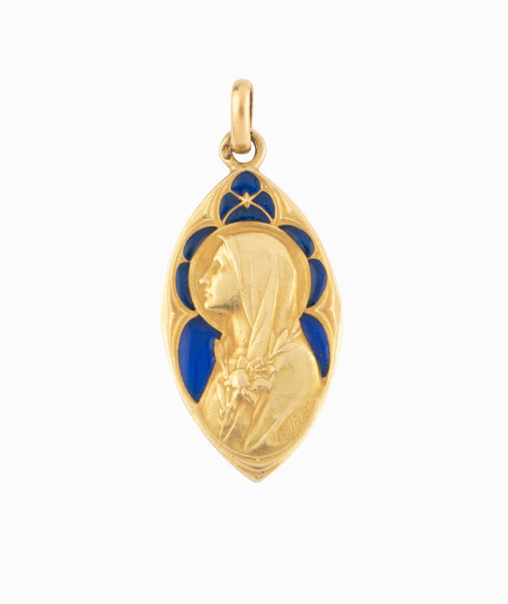 Caillou Paris - Medaille art nouveau or Roda