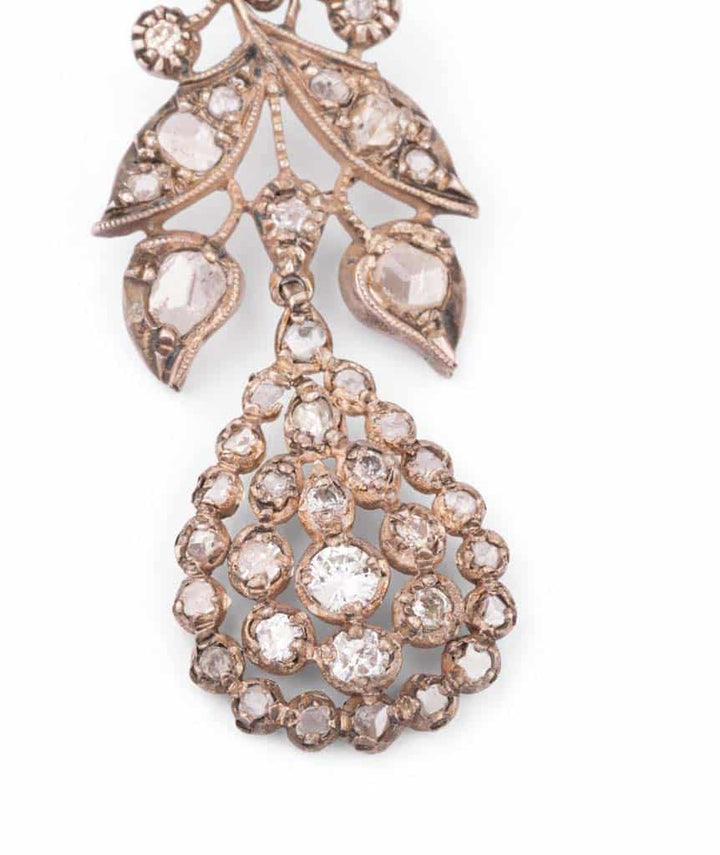 Caillou Paris Pendants D Oreilles Or Et Diamants Servin Details