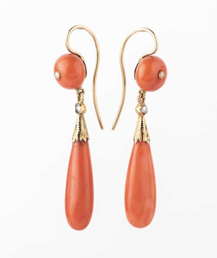 Caillou Paris - Pendants d'oreilles Napoleon III Maylis cote