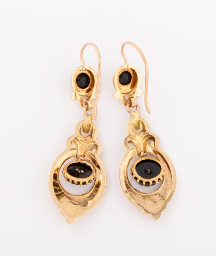 Caillou Paris - Pendants d'oreilles Napoleon III or Zlata dos