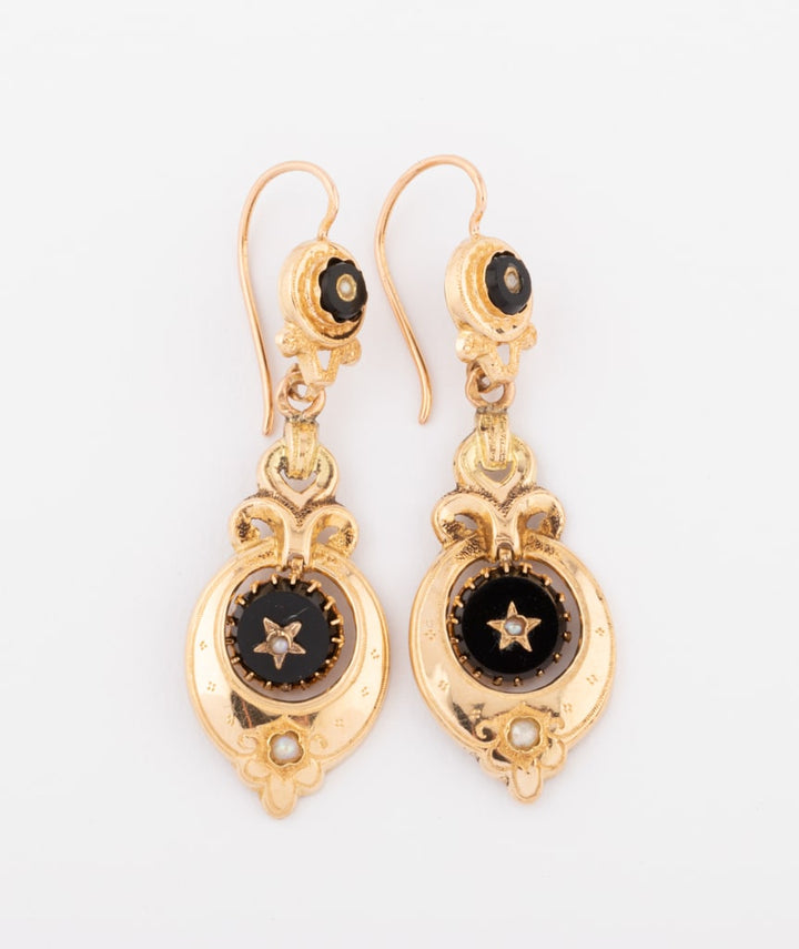 Caillou Paris - Pendants d'oreilles Napoleon III or Zlata droite