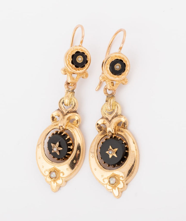 Pendants d'oreilles Napoléon III or "Zlata"