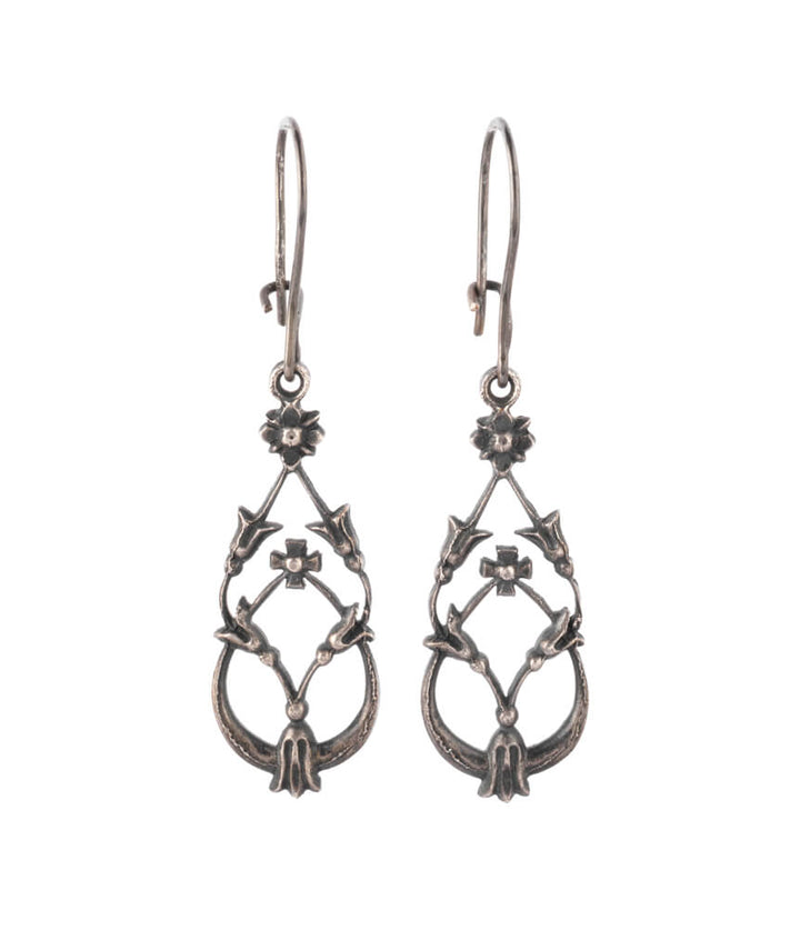 Caillou Paris - Pendants d'oreilles anciens Evalda