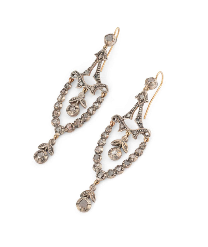 Caillou Paris Pendants Oreilles Anciens Diamants Joni Profil