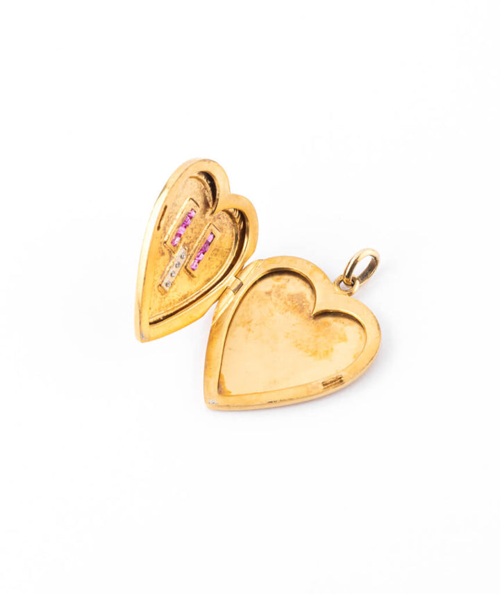 Caillou Paris - Pendentif ancien Lempi ouvert