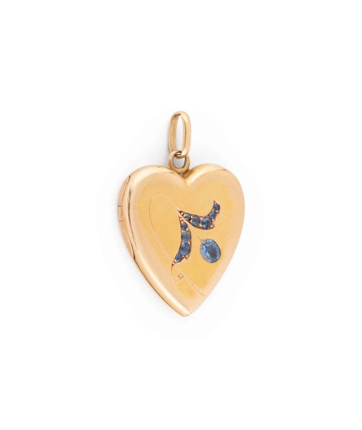 Caillou Paris Pendentif Coeur Ancien Fulvie Droite