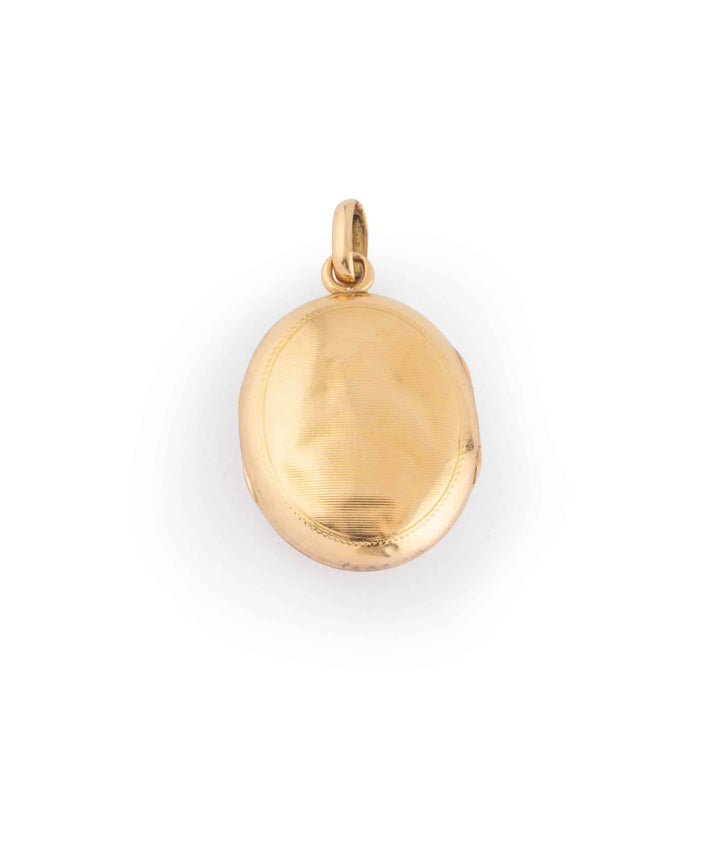 Caillou Paris Pendentif Porte Photo Ancien Perles Et Rubis Ydria Dos