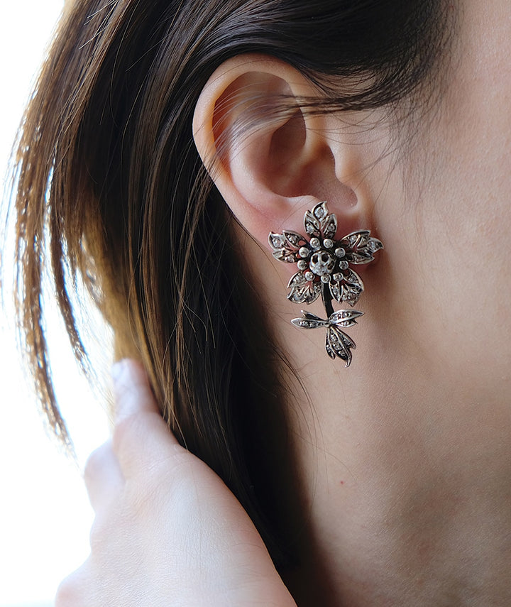 Boucles d'oreilles à clips "Zoa" ambiance