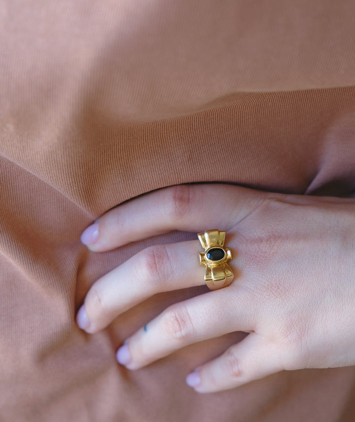 Bague Tank noeud ambiance