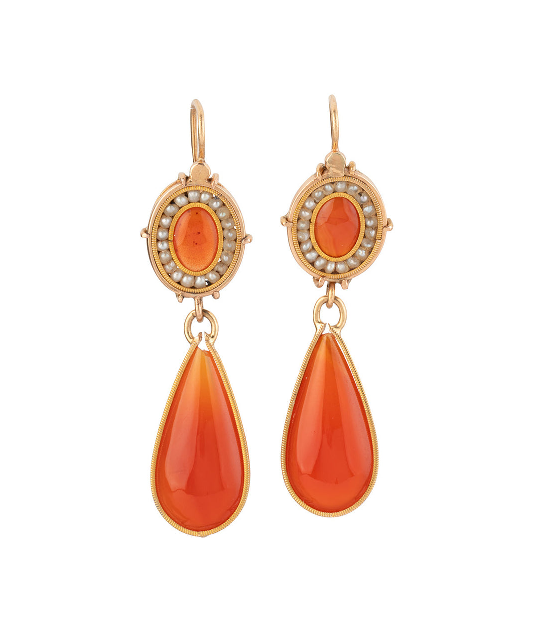 Boucles d'oreilles du début 19ème siècle