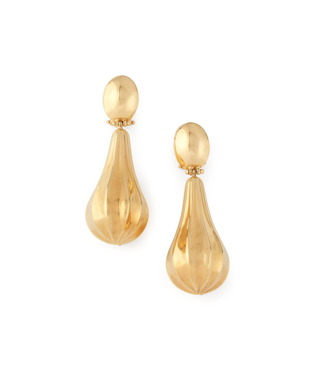 Boucles d'oreilles anciennes en or