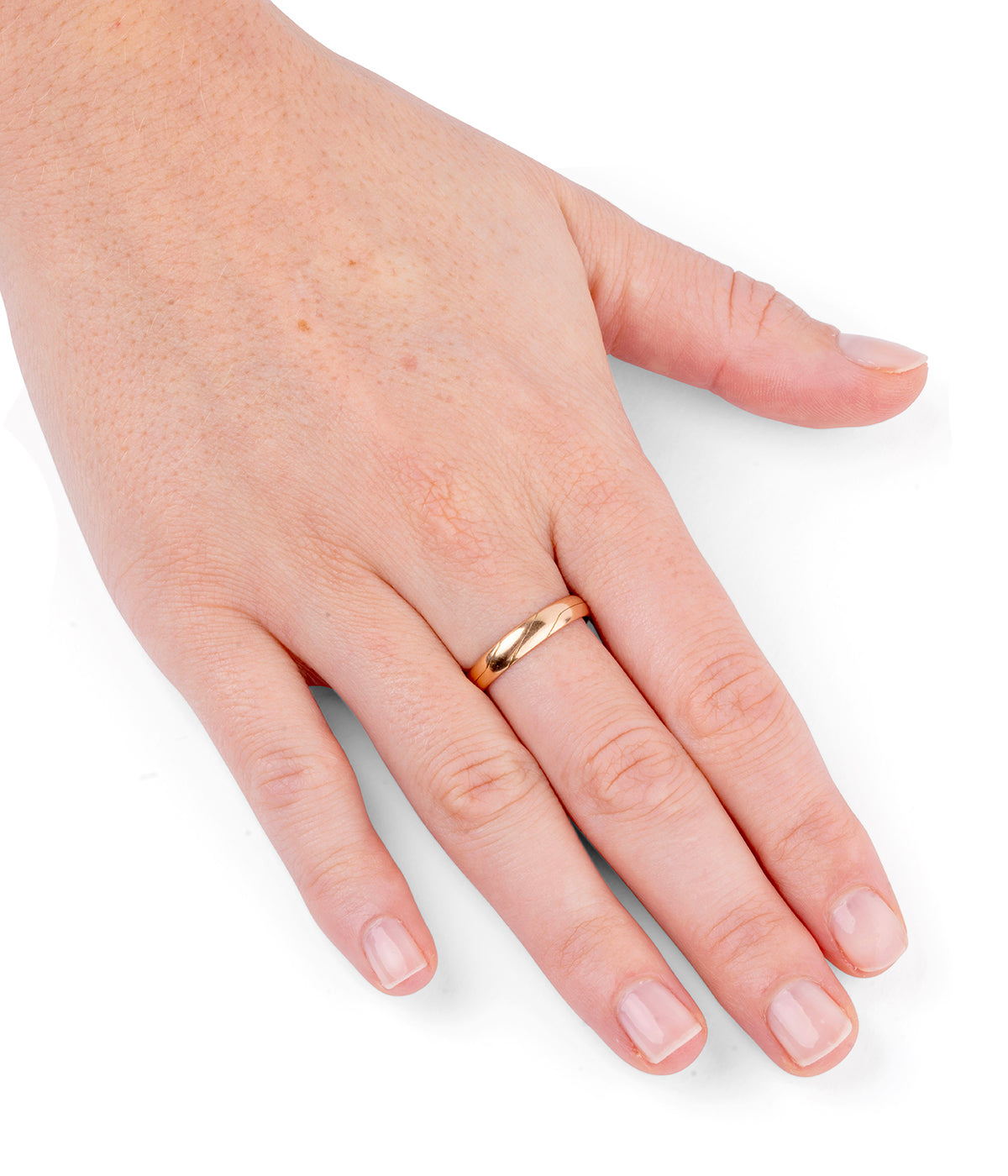 Alliance à secret ancienne en or "Giry" porter - Caillou Paris