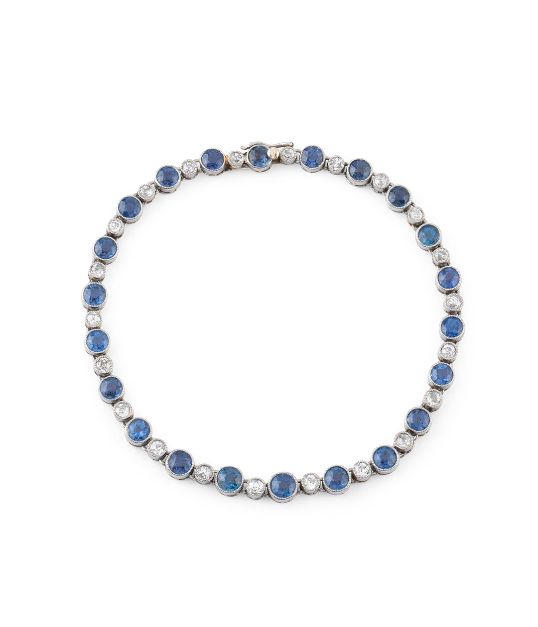 Ancien-bracelet-saphirs-diamants-Jacomo-Caillou-Paris