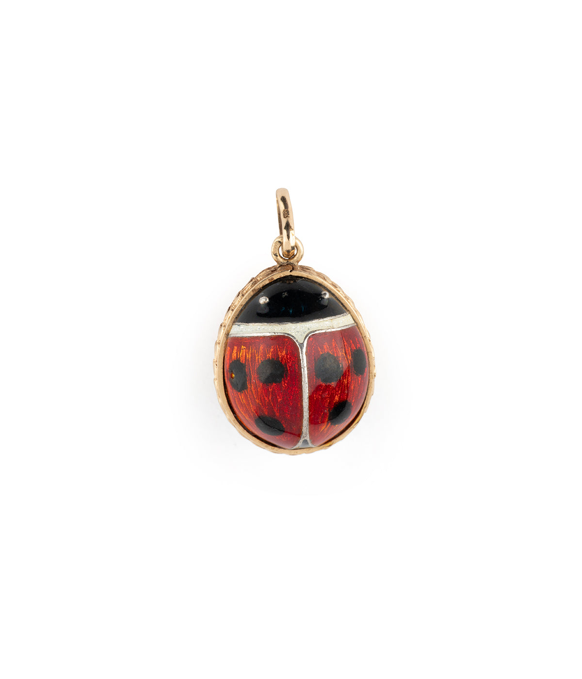 Ancien pendentif or coccinelle Hinaarii - Caillou Paris