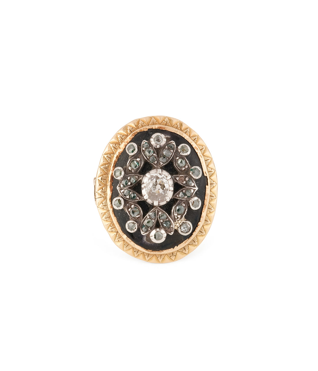 Ancienne-bague-email-diamants-Zana-Caillou-Paris