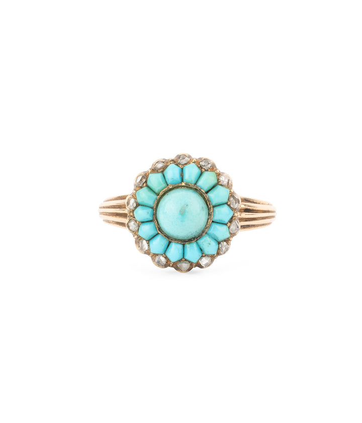 Ancienne-bague-or-turquoises-Eolia-Caillou-Paris