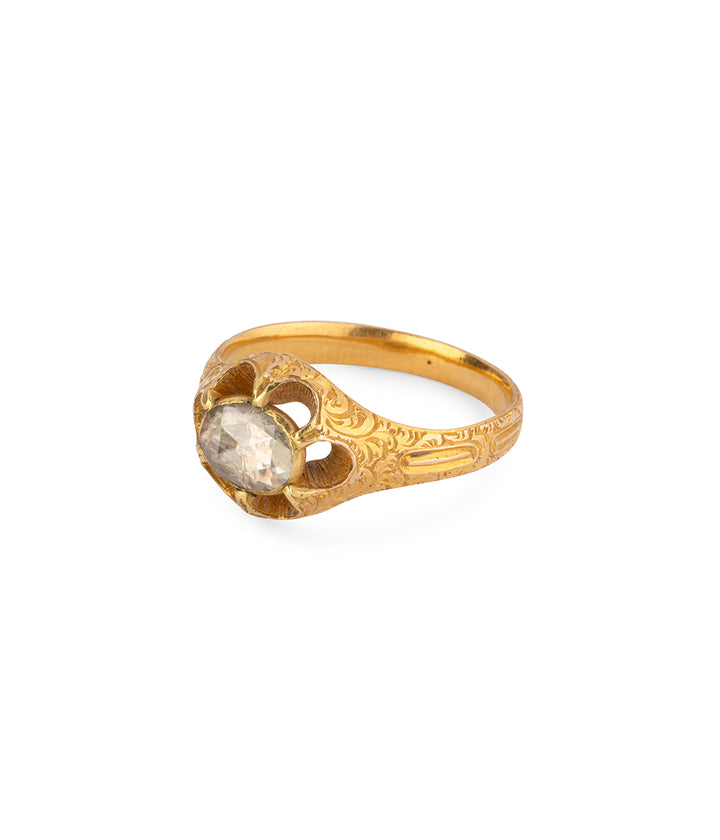 Ancienne-bague-solitaire-diamant-Como-Caillou-Paris