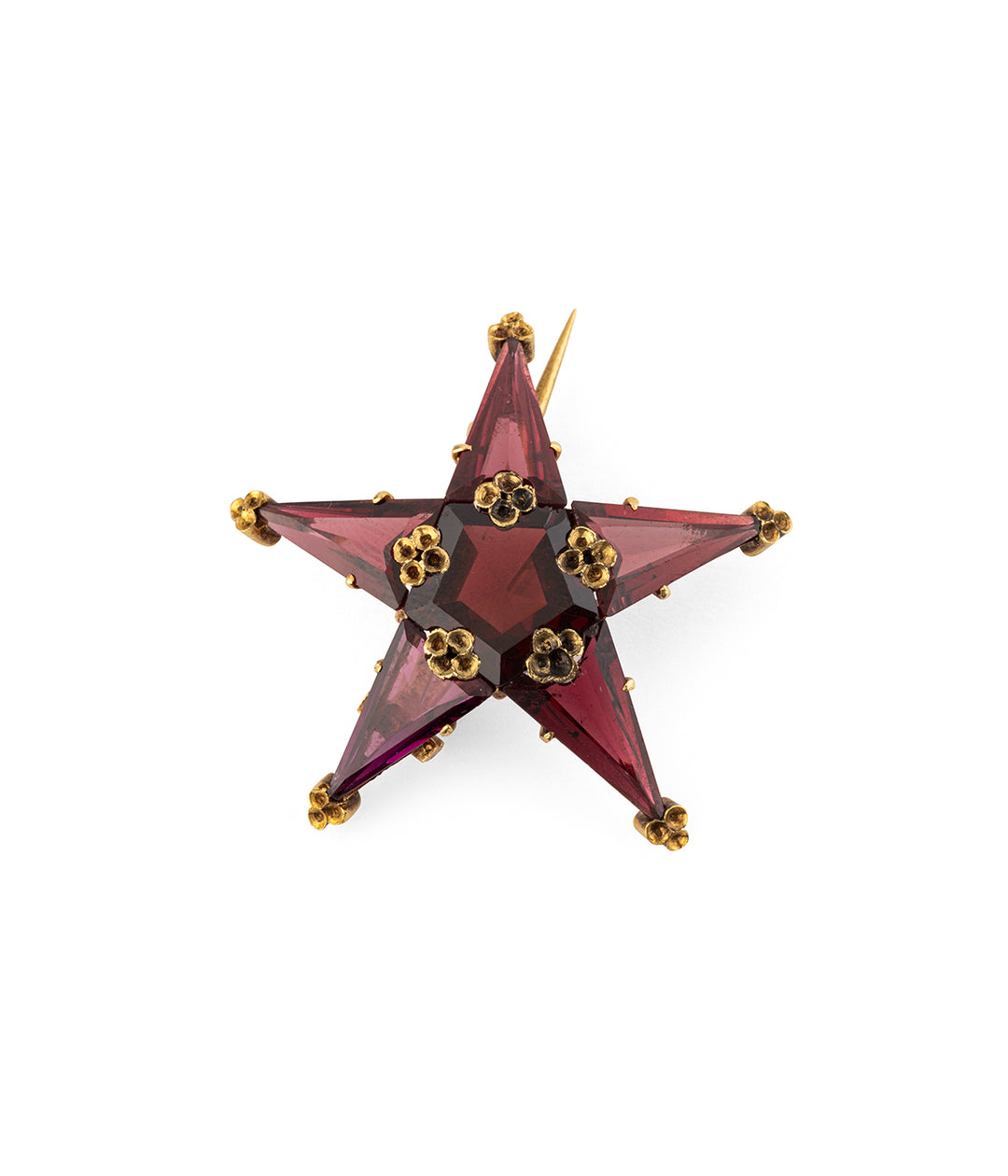 Ancienne-broche-etoile-grenat-Maraea-Caillou-Paris
