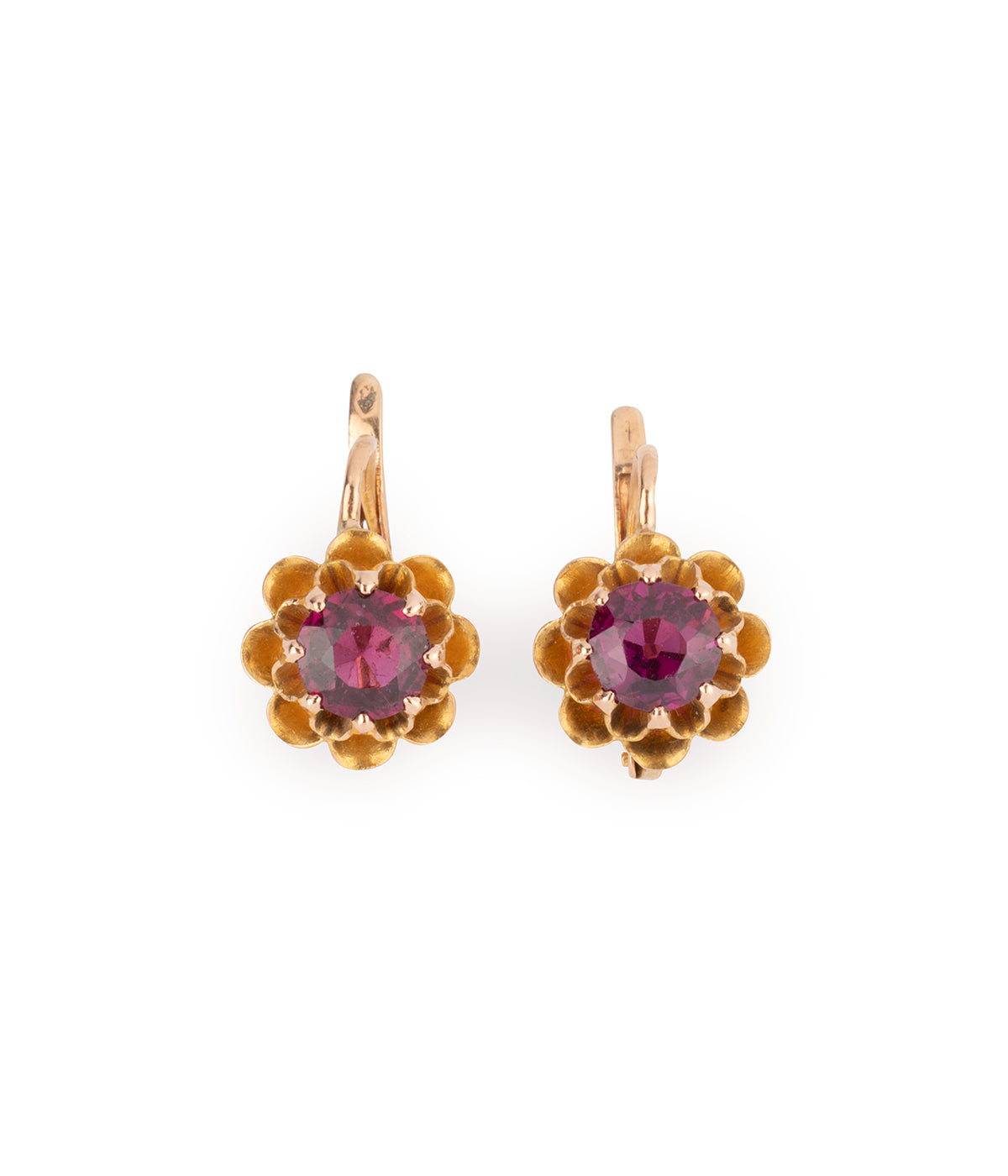 Anciennes-boucles-oreilles-dormeuses-amethyste-Valtin-Caillou-Paris