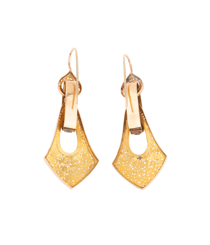 Anciennes-boucles-oreilles-or-18k-Ponnan-Caillou-Paris