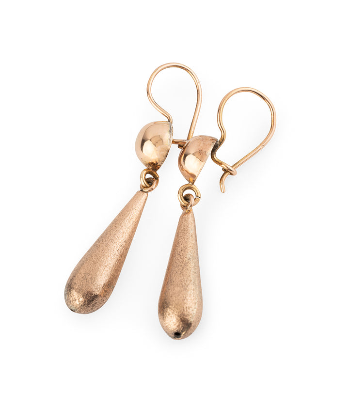 Antique-14k-gold-earrings-Fredel-Caillou-Paris