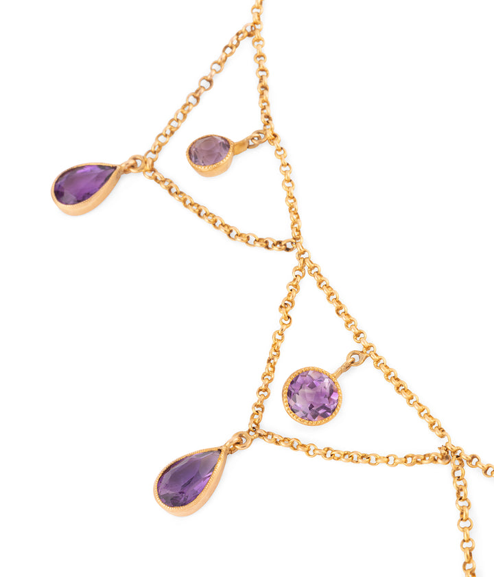 Antique-18k-gold-necklace-amethyst-Zelma-Caillou-Paris