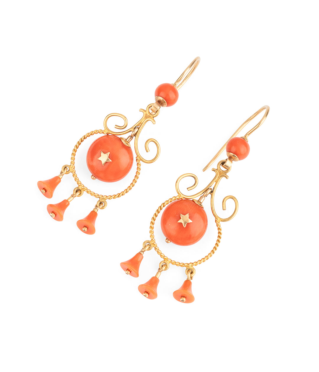 Antique-coral-earrings-18K-gold-Nessa-Caillou-Paris