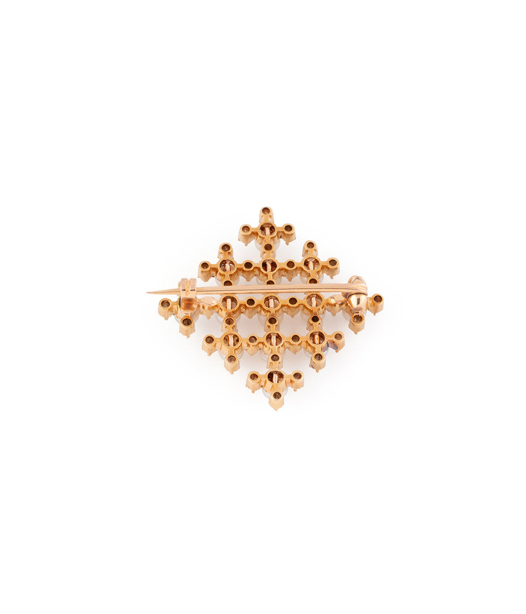 Antique diamond pearl brooch "Haro" - Caillou Paris
