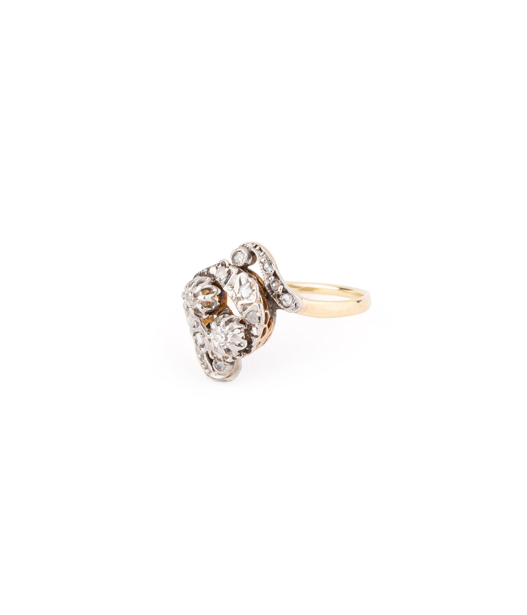Antique diamond engagement ring "Rosius" - Caillou Paris