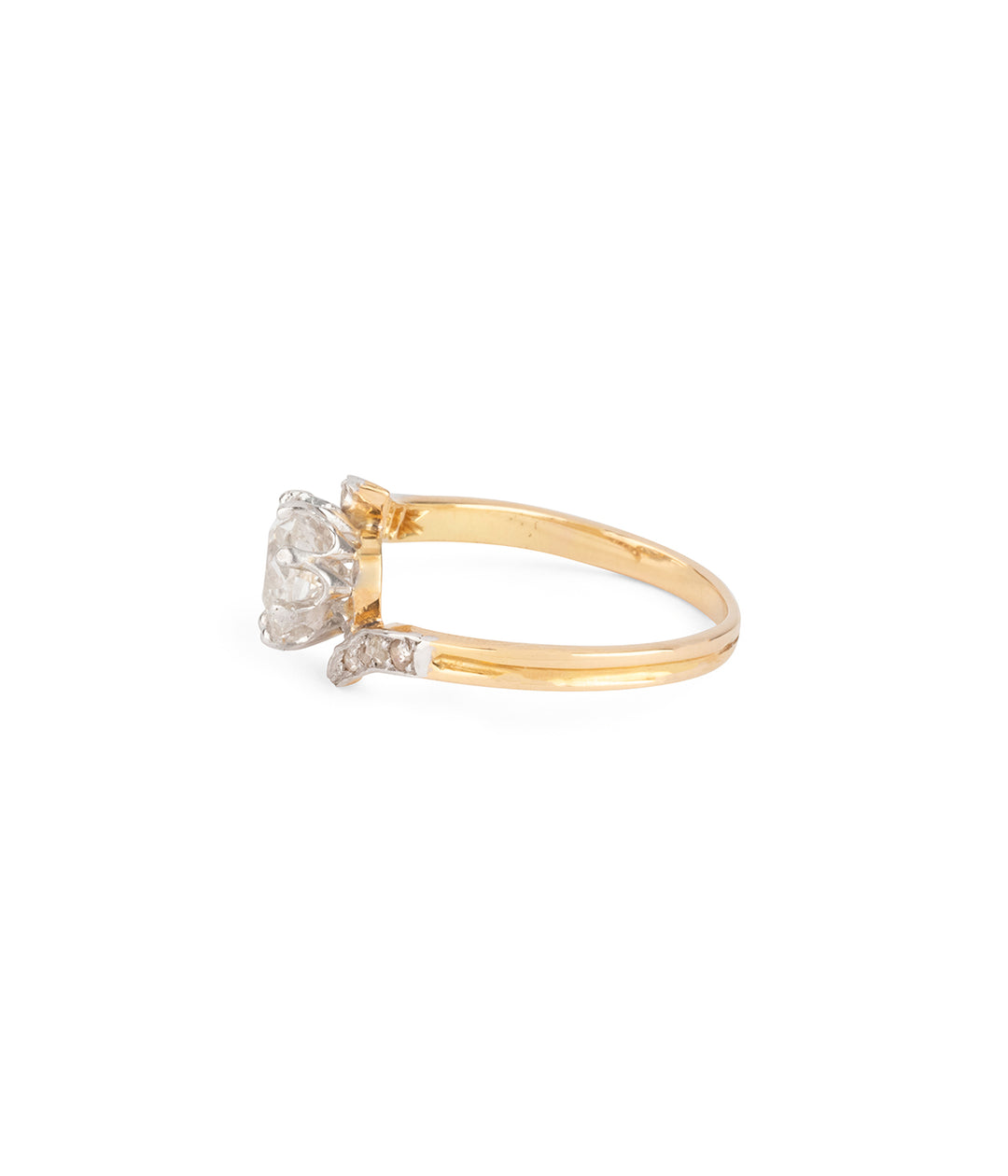 Antique-diamond-ring-18k-gold-Xarika-Caillou-Paris