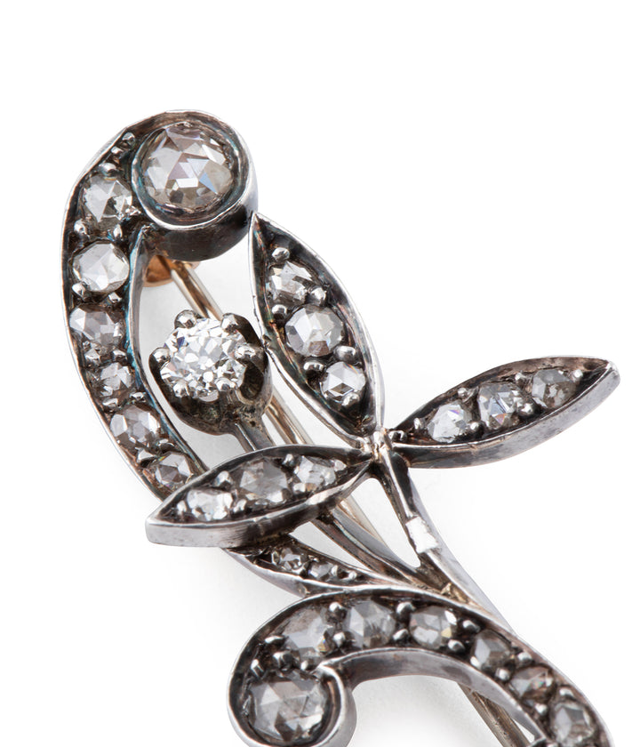Antique-diamonds-brooch-silver-gold-Lenia-Caillou-Paris
