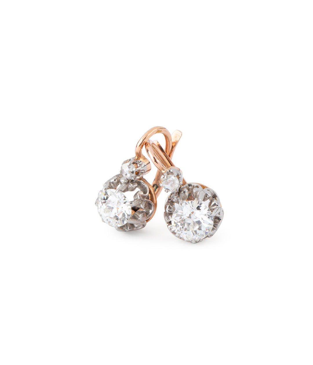 Antique-diamonds-earrings-18k-gold-Ruffo-Caillou-Paris
