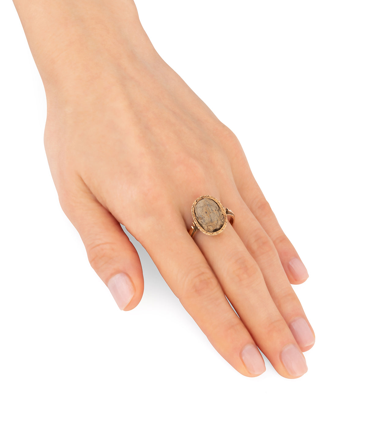 Antique-egyptian-ring-14k-gold-Zuhri-Caillou-Paris