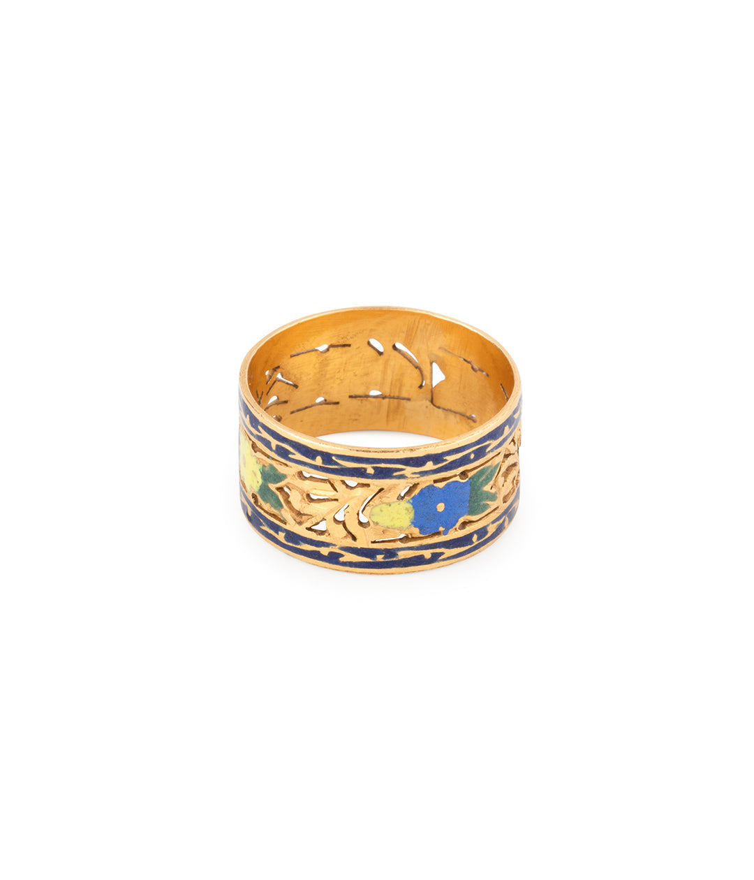 Antique-enameled-ring-18k-gold-Nari-Caillou-Paris