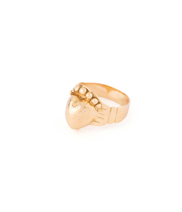 Antique french fede ring "Myrta" - Caillou Paris 