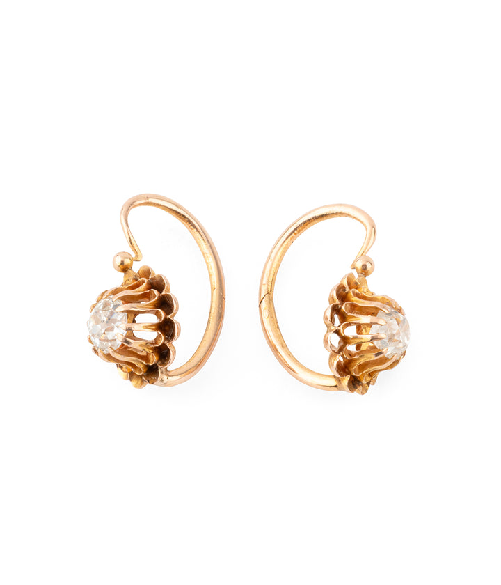 Antique-gold-earring-diamonds-Rina-Caillou-Paris