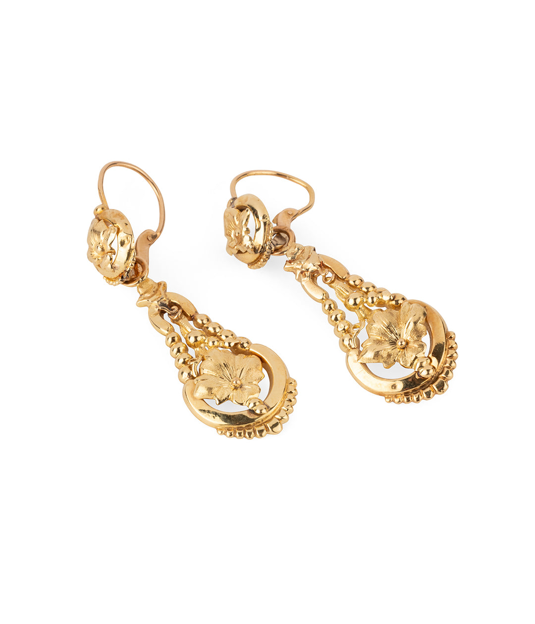 Antique-gold-earrings-Clint-Caillou-Paris