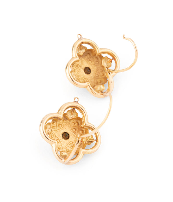 Antique gold earrings "Colomo" - Caillou Paris