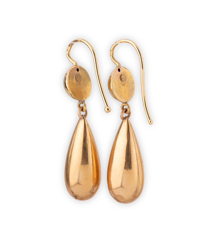Antique gold earrings "Ida" - Caillou Paris