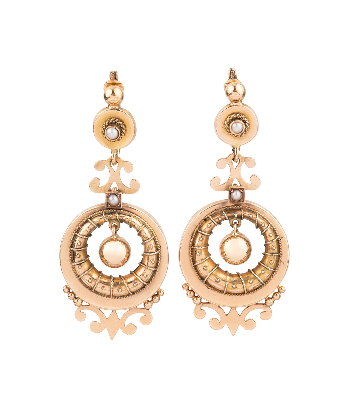 Antique-gold-earrings-Paola-Caillou-Paris