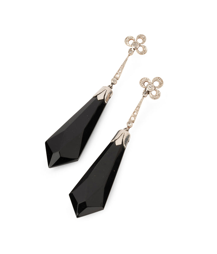 Antique-gold-earrings-diamonds-onyx-Jalia-Caillou-Paris