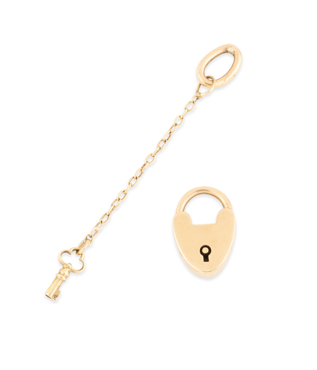 Antique-gold-heart-shaped-padlock-Dieter