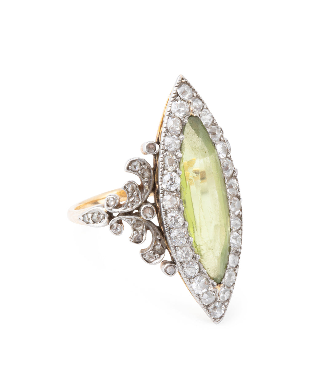 Antique-gold-ring-spinel-diamonds-Jetta-Caillou-Paris