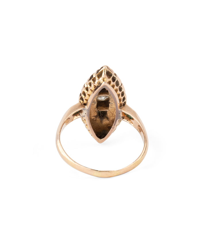 Antique-ring-turquoises-14K-gold-Jaimi-Caillou-Paris