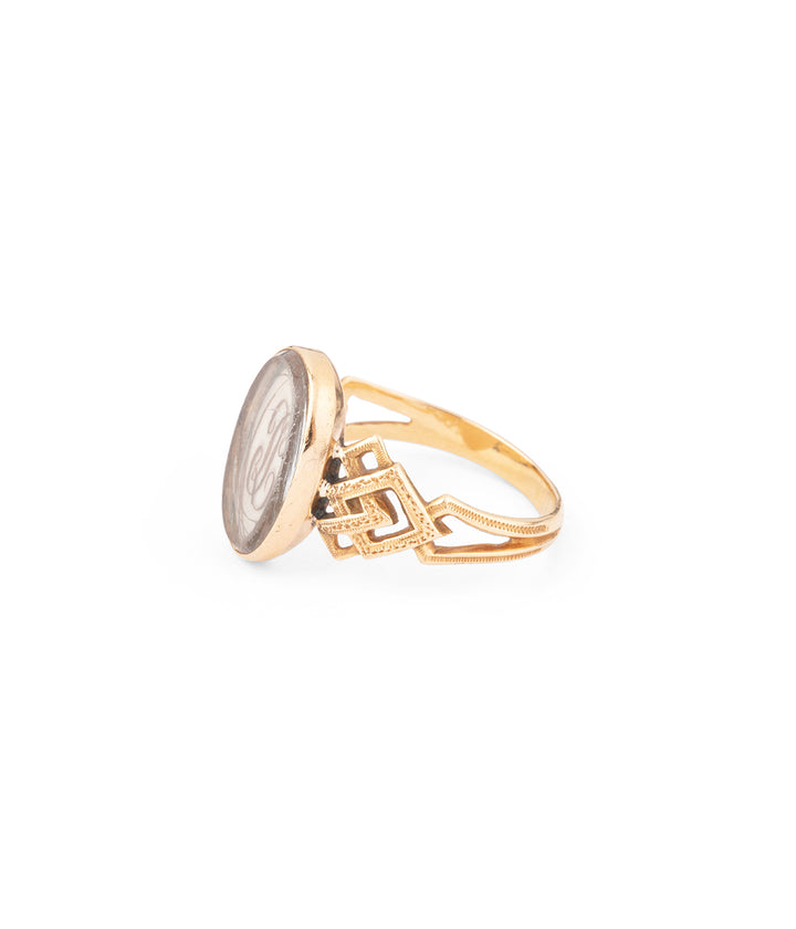 Antique romantic ring "Marekka" - Caillou Paris