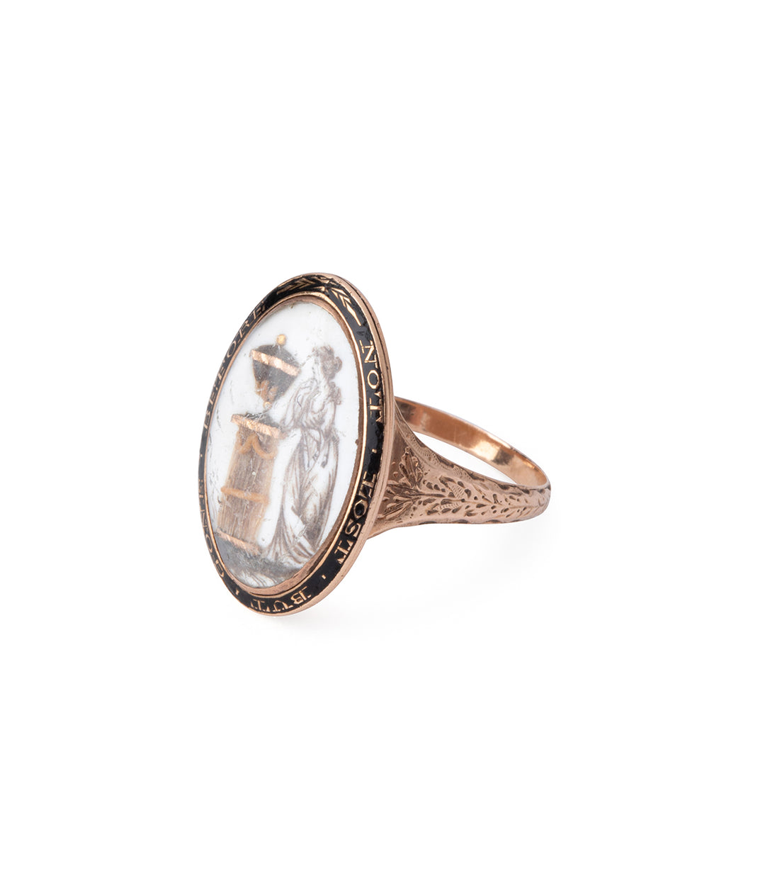 Antique-sentimental-ring-hairs-Gero-Caillou-Paris