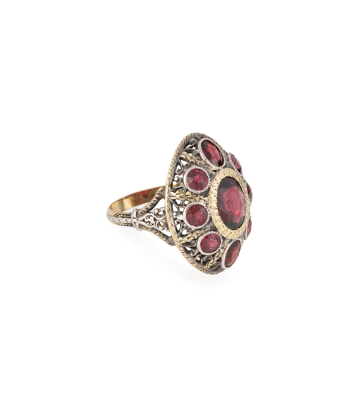 Antique-silver-ring-garnet-Rino-Caillou-Paris