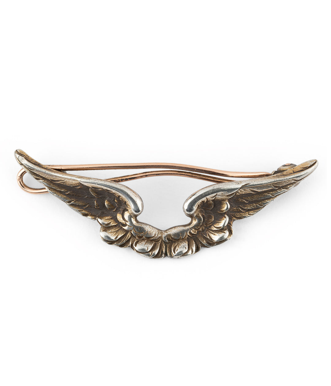 Antique silver wedding hair clip Gocha - Caillou Paris