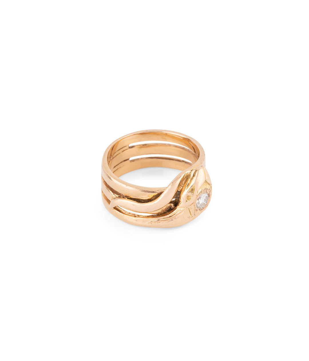 Antique-snake-ring-diamond-Ditsa-Caillou-Paris