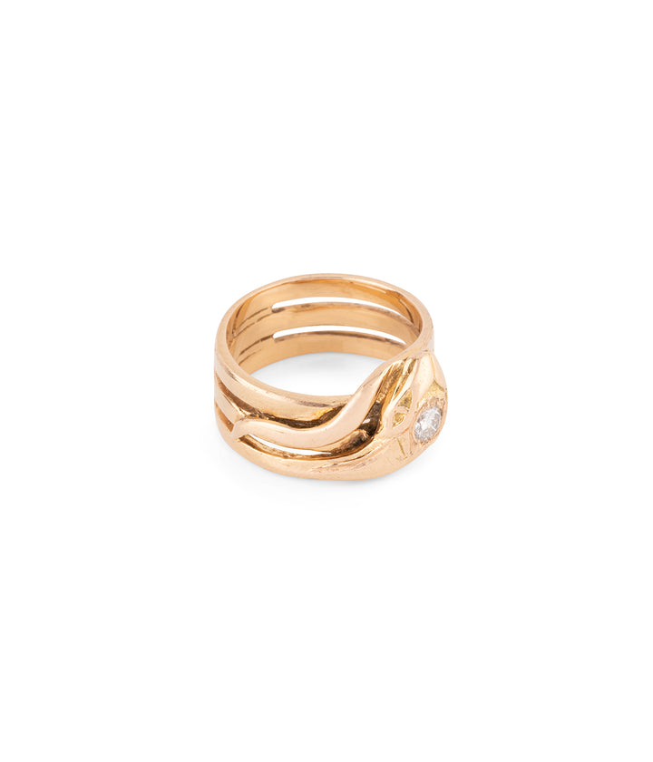 Antique-snake-ring-diamond-Ditsa-Caillou-Paris